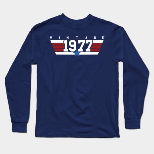 Vintage 1977 Aviator Long Sleeve T-Shirt